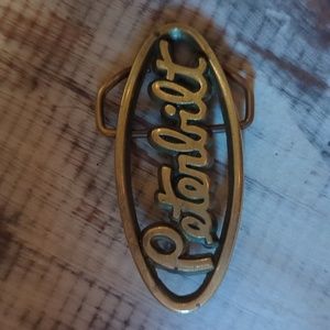 Peterbilt belt buckle